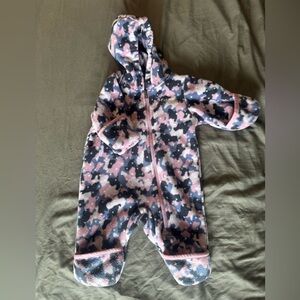 Columbia Kids One Piece in Purple and Blue Camo
